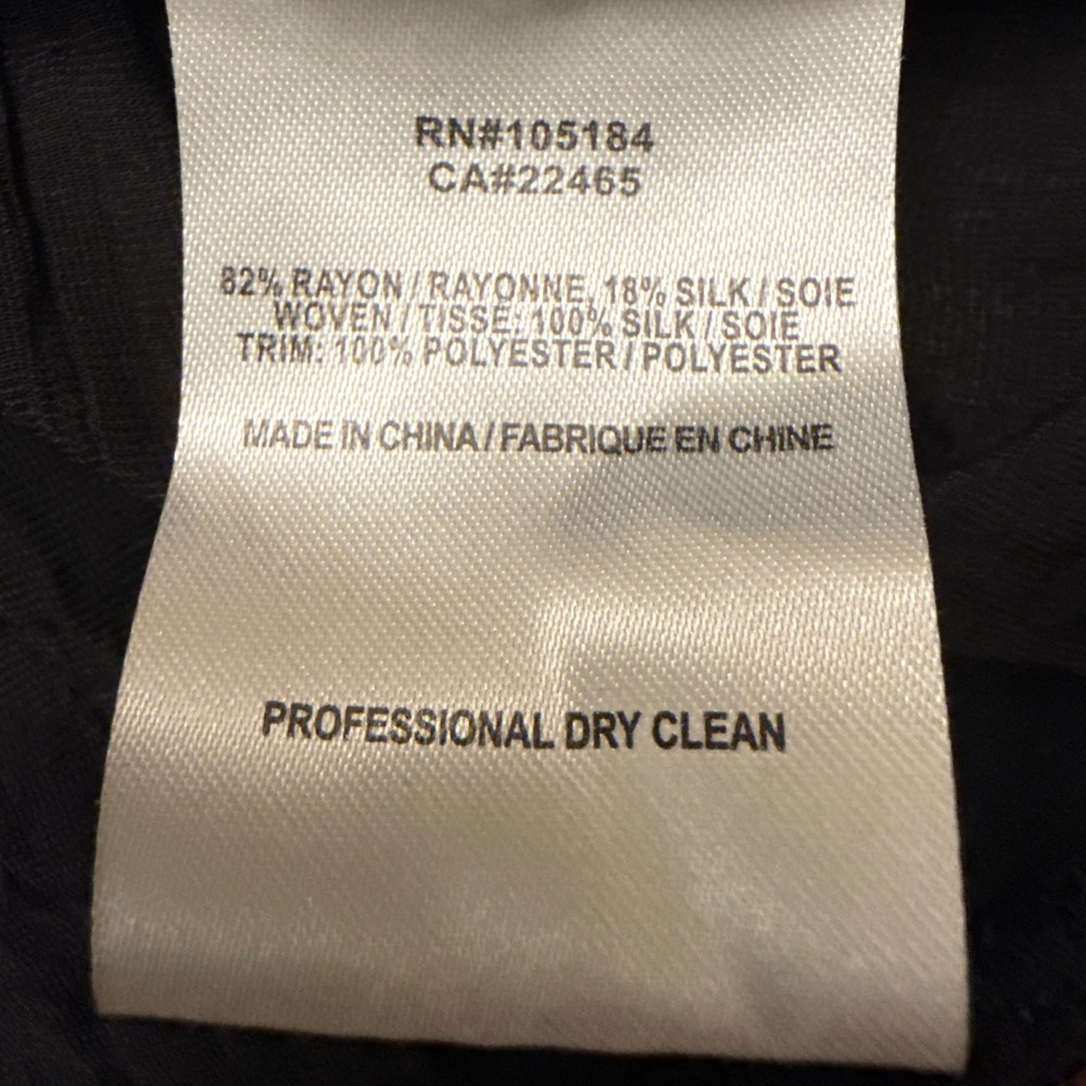 GoSilk camisole Small black silk‎ rayon blend evening y2k lace washable velvet - Picture 3 of 6
